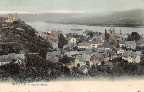 Remagen a.Rhein mit Appolinariskirche ngl 186.625