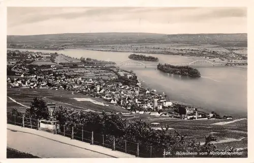 Rüdesheim a. Rhein vom Nationaldenkmal gl1936 186.646