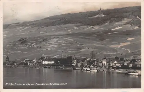 Rüdesheim a. Rhein Gesamtansicht gl1939 186.648