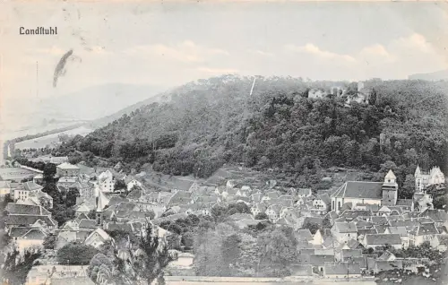 Landstuhl (Pfalz) Totalansicht feldpgl1911 186.670