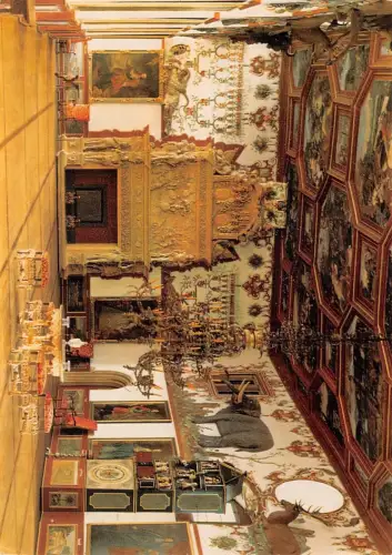 Weikersheim (Taubertal) Schloß Rittersaal ngl 186.682