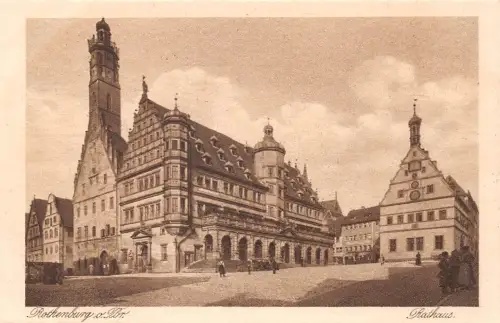 Rothenburg a.d.Tauber Rathaus ngl 186.696