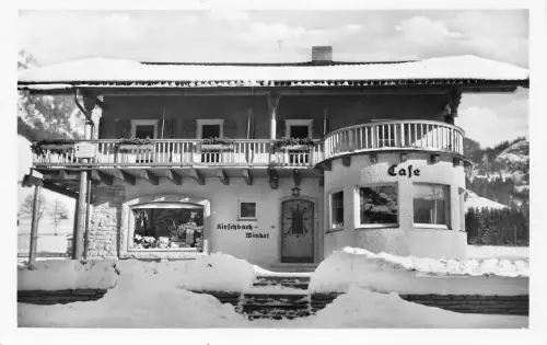 Bad Oberdorf Cafe-Konditorei Hirschbachwinkel gl1953 186.711