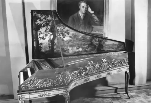 Halle (Saale) - Händelhaus Cembalo ngl 186.726