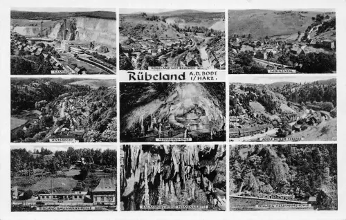 Rübeland (Harz) Mehrbildkarte ngl 186.724