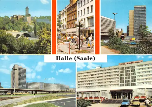 Halle (Saale) - Mehrbildkarte ngl 186.730