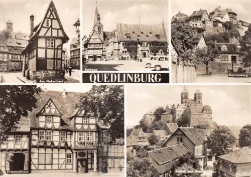 Quedlinburg a.H. Mehrbildkarte gl1973 186.731