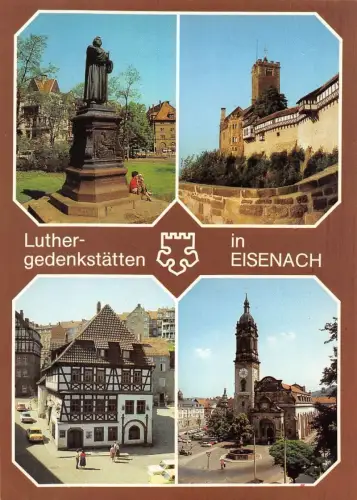 Eisenach Mehrbildkarte ngl 186.754