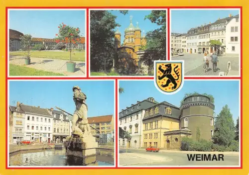 Weimar Mehrbildkarte ngl 186.751
