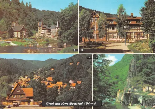 Treseburg (Harz) Mehrbildkarte gl 186.723