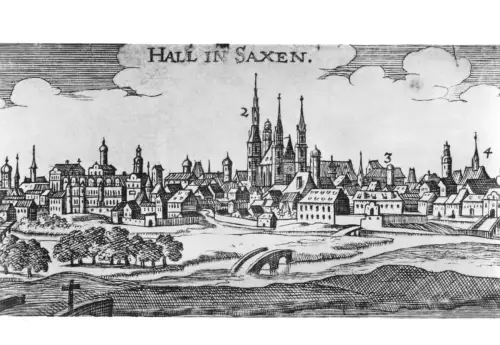 Halle (Saale) - im 17. Jahrhundert ngl 186.729