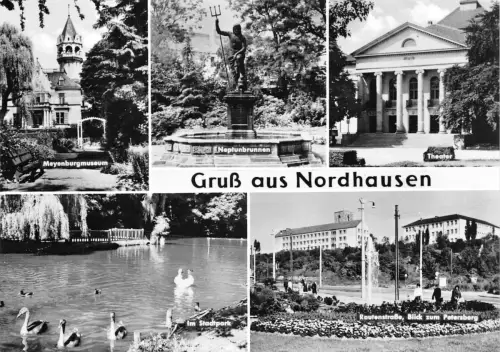 Nordhausen Mehrbildkarte gl1973 186.752