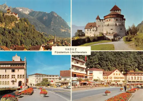 FL Vaduz Mehrbildkarte ngl 186.787