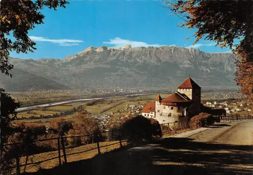 FL Vaduz Schloß, Rheintal, Säntisgruppe ngl 186.785
