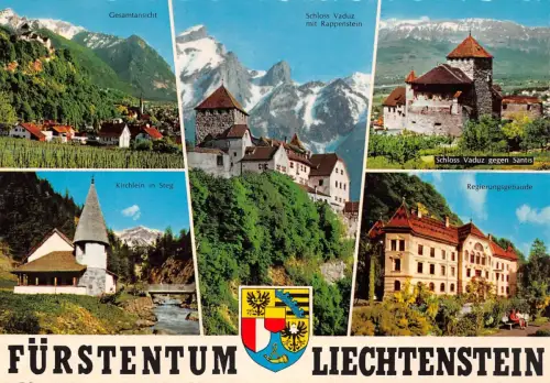 FL Liechtenstein Mehrbildkarte ngl 186.789