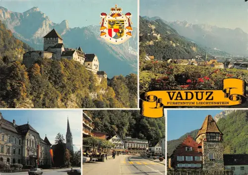 FL Vaduz Mehrbildkarte ngl 186.793