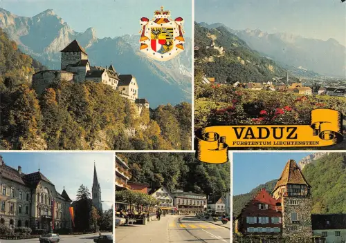FL Vaduz Mehrbildkarte ngl 186.792
