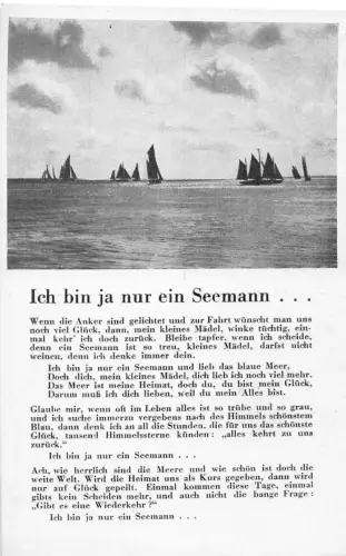 Lieder Ich bin ja nur ein Seemann… ngl 186.808