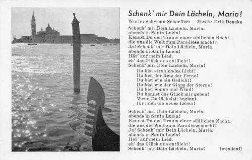 Lieder Schenk mir dein lächeln, Maria ngl 186.815