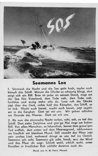 Lieder Seemanns Los ngl 186.811