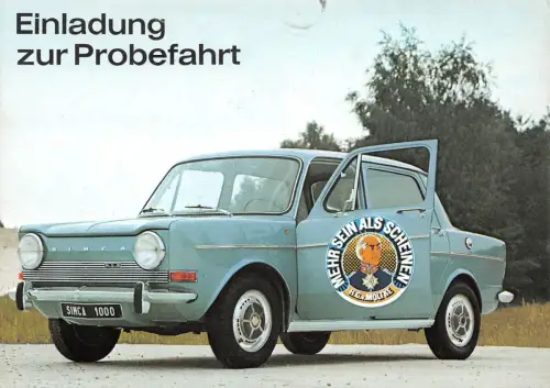 Automobile Simca 1000 ngl 186.842