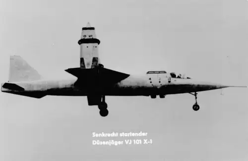 Militär Bundeswehr Düsenjäger VJ 101 X-1 ngl 186.827