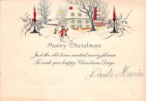 Glückwunsch Merry Christmas keine AK ngl 186.858