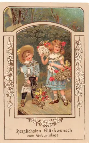 Glückwunsch zum Geburtstag, Glitzerkarte gl1912 186.865