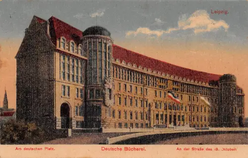 Leipzig Deutsche Bücherei feldpgl1918 186.897