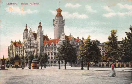 Leipzig Neues Rathaus gl1908 186.900