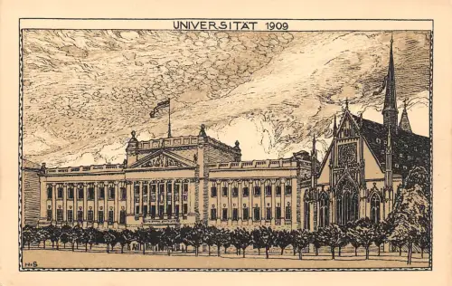 Leipzig Universität 500 Jährige Jubiläumsfeier 1909 ngl 186.999