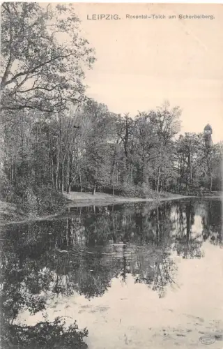 Leipzig Rosental-Teich am Scherbelberg gl1913 187.011