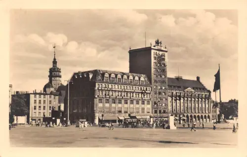 Leipzig Karl-Marx-Platz mit Hochhaus ngl 187.032