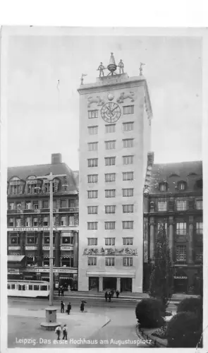 Leipzig Das erste Hochhaus am Augustusplatz gl1928 187.029