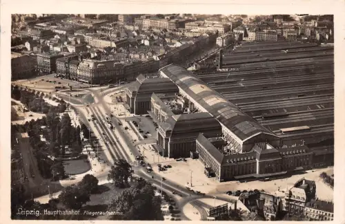 Leipzig Hauptbahnhof Fliegeraufnahme gl1941 187.052