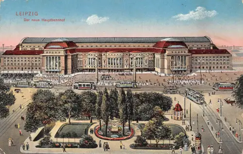 Leipzig Hauptbahnhof feldpgl1916 187.066