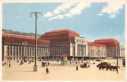 Leipzig Hauptbahnhof Große Lichthalle ngl 187.079