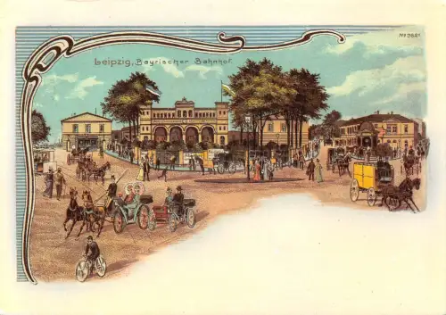 Leipzig Bayerischer Bahnhof 140 Jahre gl 187.085