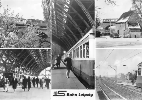 Leipzig S-Bahn Leipzig Mehrbildkarte ngl 187.096