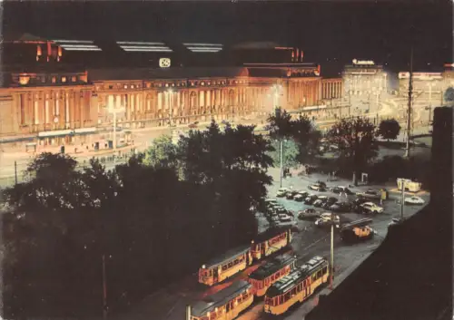 Leipzig Hauptbahnhof bei Nacht ngl 187.104