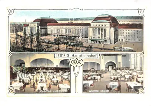Leipzig Hauptbahnhof Reproduktion ngl 187.118