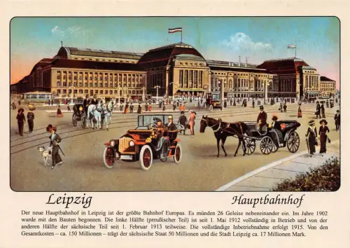 Leipzig Hauptbahnhof Reproduktion ngl 187.123