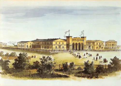 Leipzig Bayrischer Bahnhof Reproduktion ngl 187.117