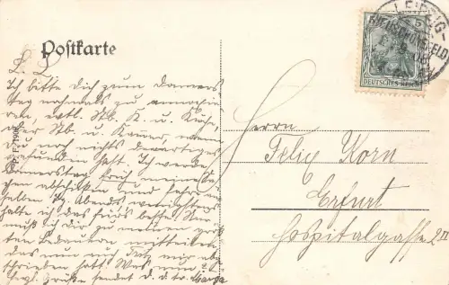 Leipzig Ratskeller Eingang gl1908 187.139