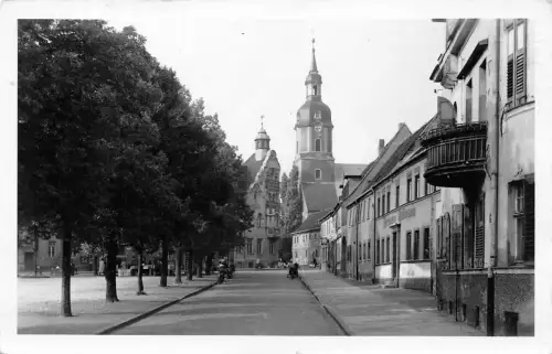 Taucha Blick auf St. Moritzkirche gl1957 187.174
