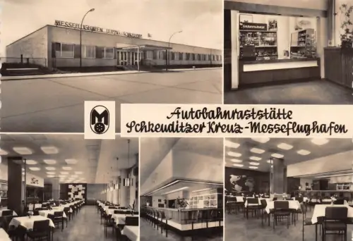 Schkeuditz Autobahnraststätte Schkeuditzer Kreuz gl 187.180