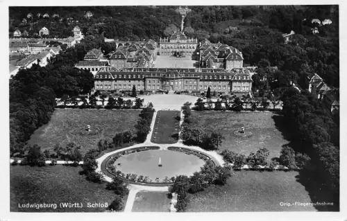Ludwigsburg Schloß Fliegeraufnahme ngl 187.194