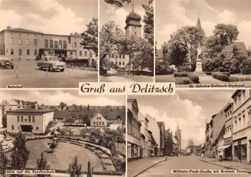 Delitzsch Mehrbildkarte gl1970 187.210