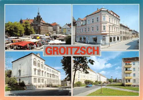 Groitzsch Mehrbildkarte Druckprobe ngl 187.219