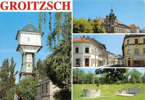 Groitzsch Mehrbildkarte Druckprobe ngl 187.218